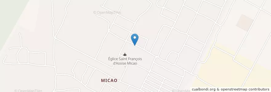 Mapa de ubicacion de Nouveau marché en 코트디부아르, 아비장, Yopougon.