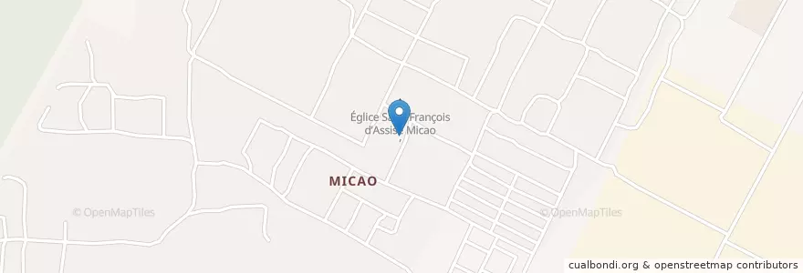 Mapa de ubicacion de Maquis Las Palmas en Fildişi Sahili, Abican, Yopougon.