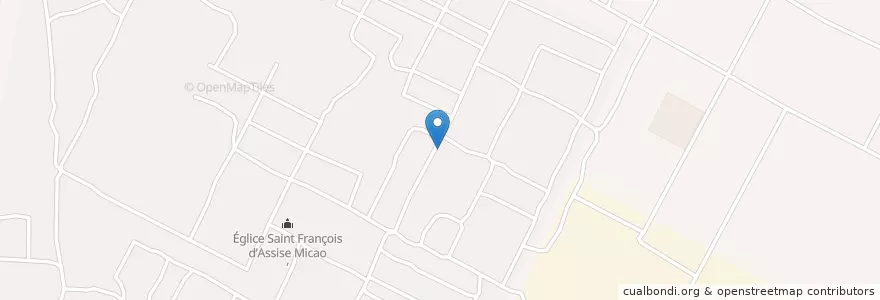 Mapa de ubicacion de Centre médical Saint Aude en 科特迪瓦, 阿比让, Yopougon.