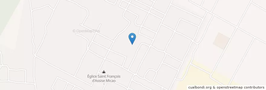 Mapa de ubicacion de Eglise Baptiste Oeuvre et Mission en 科特迪瓦, 阿比让, Yopougon.
