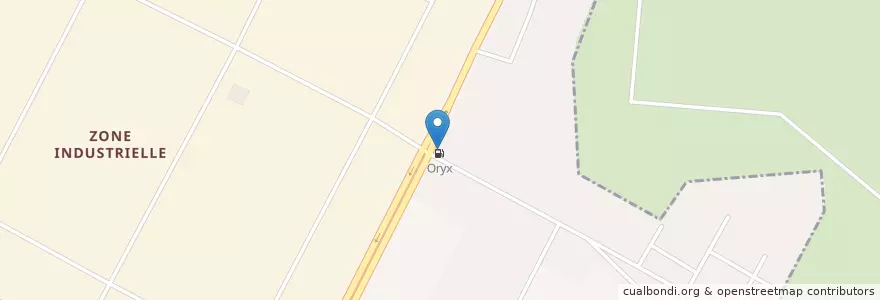 Mapa de ubicacion de Café Express en Fildişi Sahili, Abican, Yopougon.