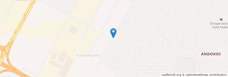 Mapa de ubicacion de Pharmacie Les Ecluses en コートジボワール, アビジャン, Yopougon.