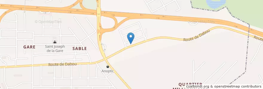 Mapa de ubicacion de Auto- Ecole en ساحل العاج, أبيدجان, Yopougon.