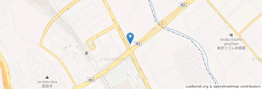 Mapa de ubicacion de からやま en 日本, 埼玉県, さいたま市, 緑区.