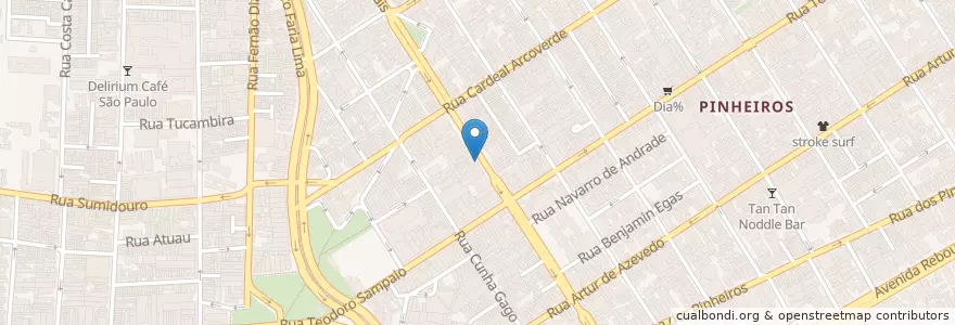 Mapa de ubicacion de Imperial Park en Бразилия, Юго-Восточный Регион, Сан-Паулу, Região Geográfica Intermediária De São Paulo, Região Metropolitana De São Paulo, Região Imediata De São Paulo, Сан-Паулу.