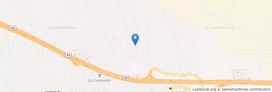 Mapa de ubicacion de Restaurant en Кот-Д’Ивуар, Абиджан, Yopougon.