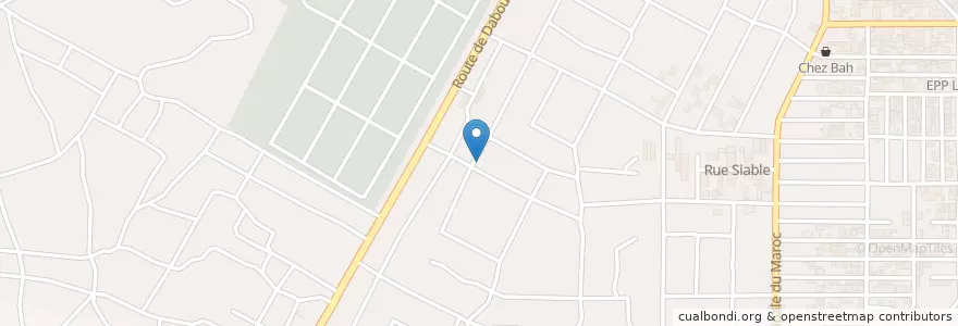 Mapa de ubicacion de Maquis en ساحل العاج, أبيدجان, Yopougon.