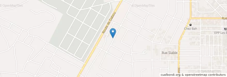 Mapa de ubicacion de Maquis en ساحل عاج, آبیجان, Yopougon.