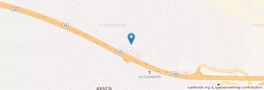Mapa de ubicacion de Eglise EGLOPA en 科特迪瓦, 阿比让, Yopougon.