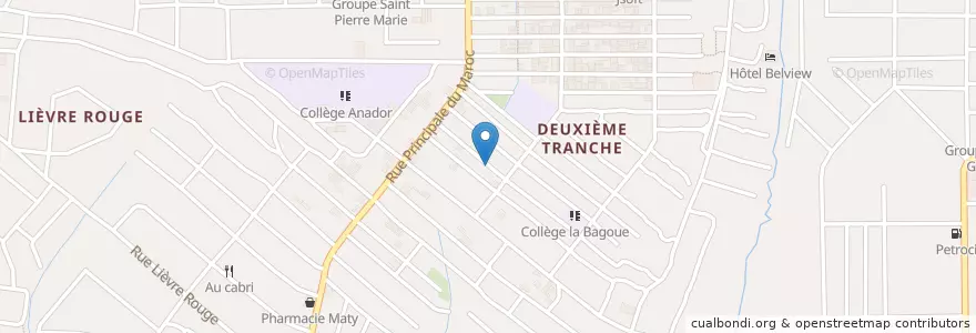 Mapa de ubicacion de Eglise ECI en ساحل عاج, آبیجان, Yopougon.