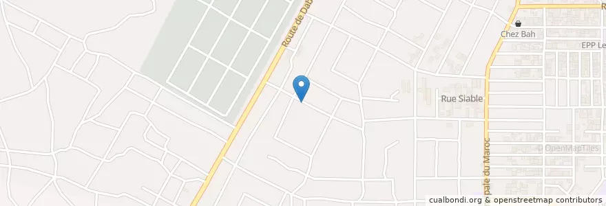 Mapa de ubicacion de Mobil Money en Кот-Д’Ивуар, Абиджан, Yopougon.