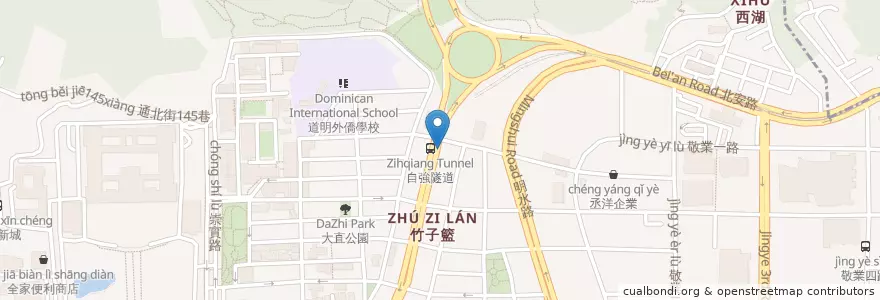 Mapa de ubicacion de Bread Cafe en Taiwan, Neu-Taipeh, Taipeh, Zhongshan.