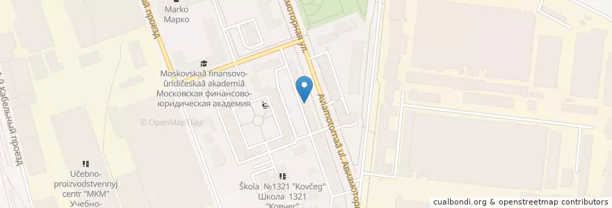 Mapa de ubicacion de Кофейня en Rusia, Центральный Федеральный Округ, Москва, Юго-Восточный Административный Округ, Район Лефортово.