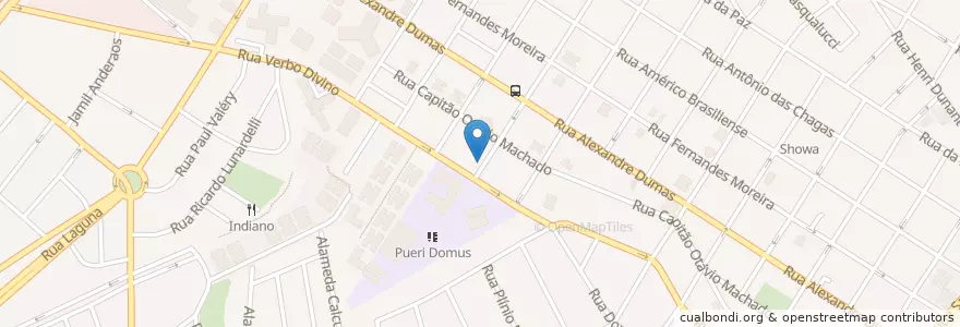 Mapa de ubicacion de Domino's Pizza en البَرَازِيل, المنطقة الجنوبية الشرقية, ساو باولو, Região Geográfica Intermediária De São Paulo, Região Metropolitana De São Paulo, Região Imediata De São Paulo, ساو باولو.