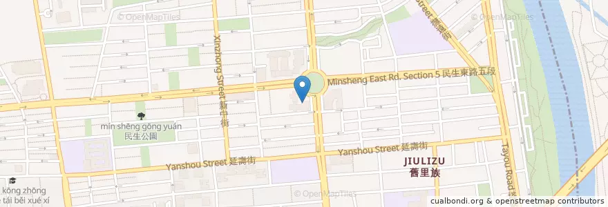Mapa de ubicacion de 侯門小館 en Tayvan, 新北市, Taipei, 松山區.