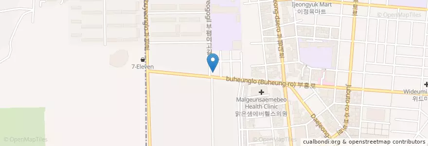 Mapa de ubicacion de 연세내과 en کره جنوبی, 인천, 부평구, 부평동.