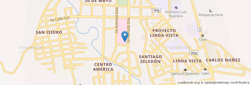 Mapa de ubicacion de Hospital Blanca Aráuz en Nicaragua, Jinotega, Jinotega (Municipio).