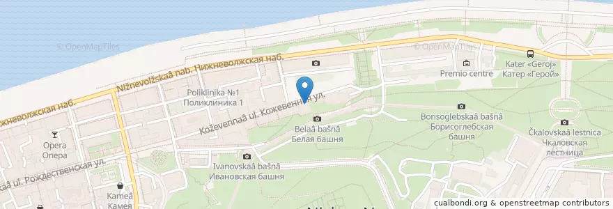 Mapa de ubicacion de Blach Ho en 俄罗斯/俄羅斯, Приволжский Федеральный Округ, 下诺夫哥罗德州, Городской Округ Нижний Новгород.
