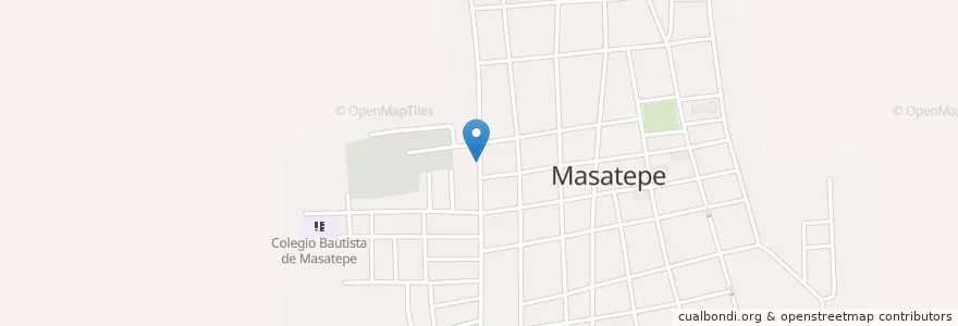 Mapa de ubicacion de IGLESIA DE CRISTO en Nicarágua, Masaya, Masatepe (Municipio).