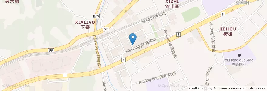 Mapa de ubicacion de 一二三幼兒園 en 臺灣, 新北市, 汐止區.