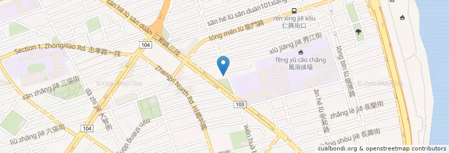 Mapa de ubicacion de 彼得好咖啡 en Taiwan, Neu-Taipeh.