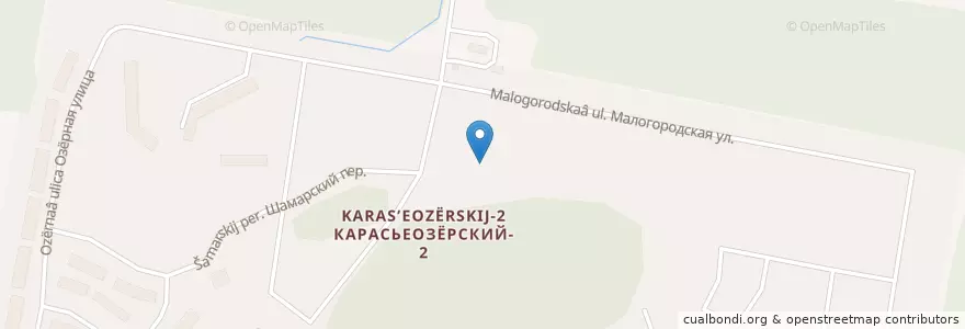 Mapa de ubicacion de Shamrock en Russia, Ural Federal District, Sverdlovsk Oblast, Yekaterinburg Municipality.