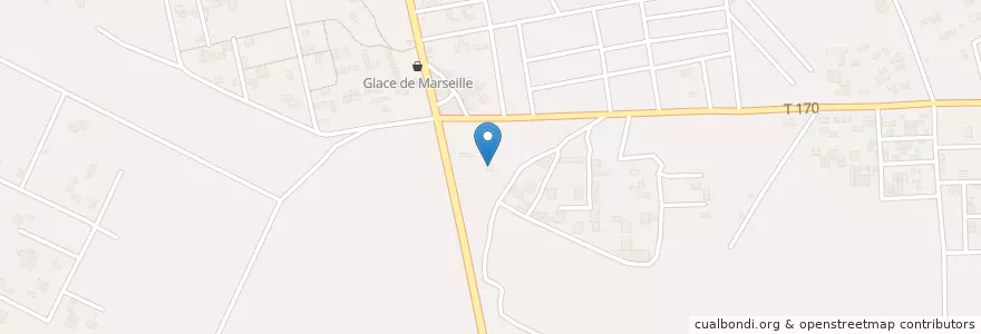 Mapa de ubicacion de Eglise de Pentecôte internationnal de Côte d'Ivoire en 科特迪瓦, 阿比让, Abobo.