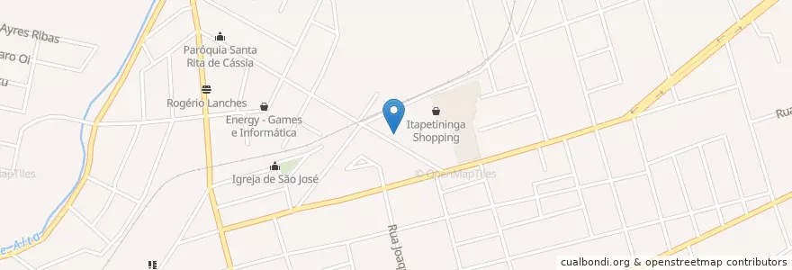 Mapa de ubicacion de Localiza en Brasil, Região Sudeste, São Paulo, Região Geográfica Intermediária De Sorocaba, Região Imediata De Itapetininga, Região Metropolitana De Sorocaba, Itapetininga.