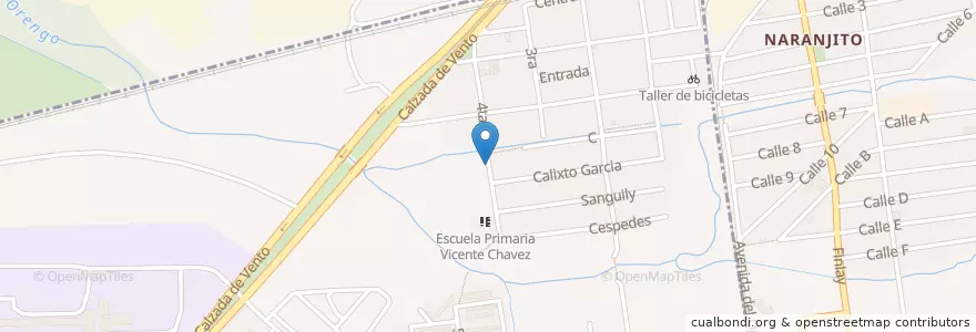 Mapa de ubicacion de cafetería en 古巴, La Habana, Boyeros.