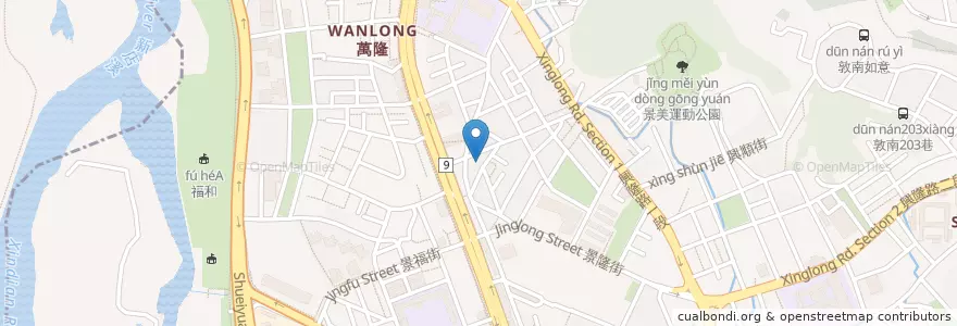 Mapa de ubicacion de ConfitRémi en 台湾, 新北市, 台北市, 文山区.