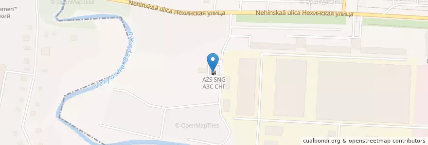 Mapa de ubicacion de АЗС СНГ en Russland, Föderationskreis Nordwest, Oblast Nowgorod, Rajon Nowgorod, Городской Округ Великий Новгород.