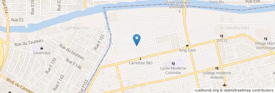 Mapa de ubicacion de Restaurant le Vrai Gout en Costa Do Marfim, Abidjan, Marcory.