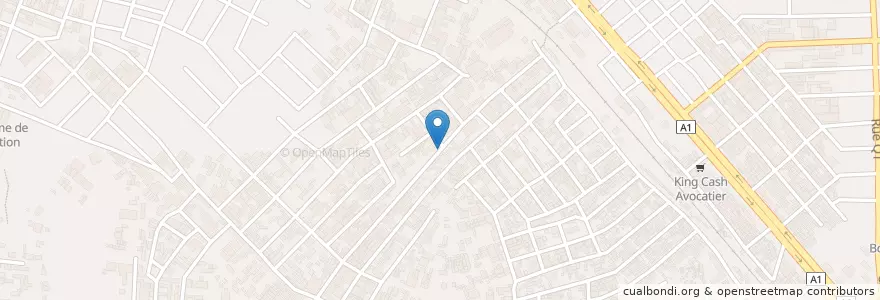 Mapa de ubicacion de Pharmacie La fatih en Costa De Marfil, Abiyán, Abobo.