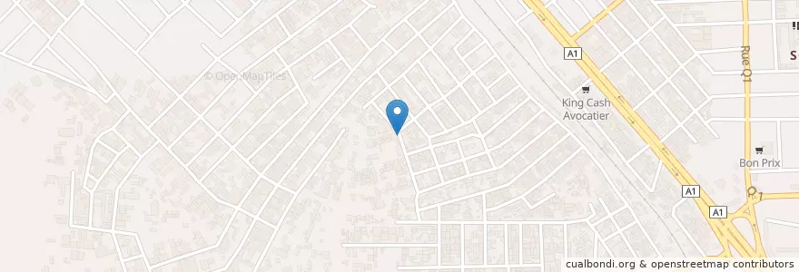 Mapa de ubicacion de Mobile Money en ساحل عاج, آبیجان, Abobo.