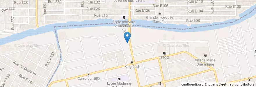 Mapa de ubicacion de Pharmacie Chinoise en Elfenbeinküste, Abidjan, Marcory.
