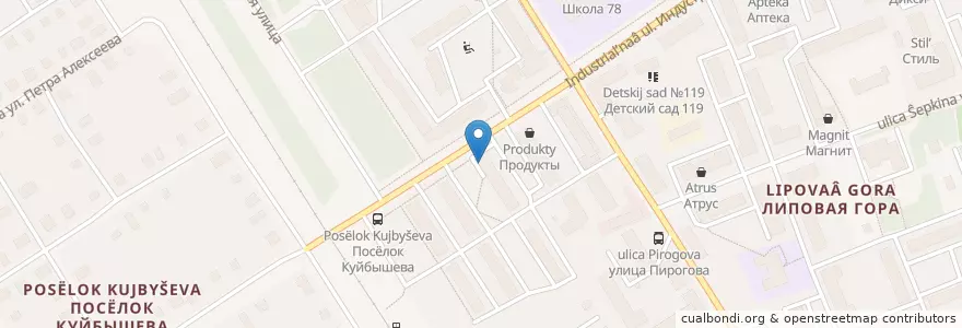 Mapa de ubicacion de Сбербанк en Rusland, Centraal Federaal District, Oblast Jaroslavl, Ярославский Район, Городской Округ Ярославль.