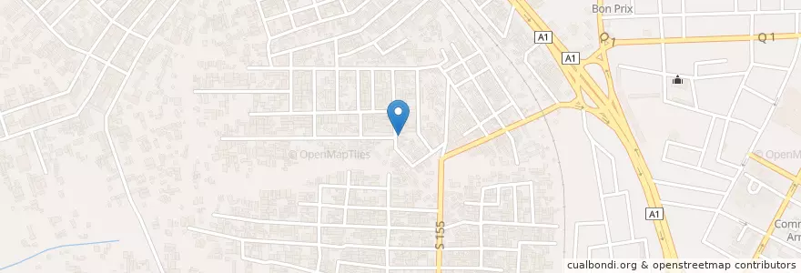 Mapa de ubicacion de Ecole islamique chamsou al hidayat en 科特迪瓦, 阿比让, Abobo.