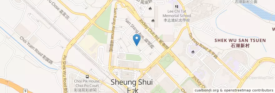 Mapa de ubicacion de 怡健醫務中心 Ease Health Medical Centre en Çin, Hong Kong, Guangdong, Yeni Bölgeler, 北區 North District.