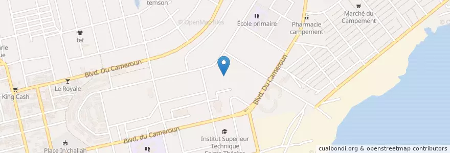 Mapa de ubicacion de Cabinet Medical St Lazare en ساحل العاج, أبيدجان, Koumassi.