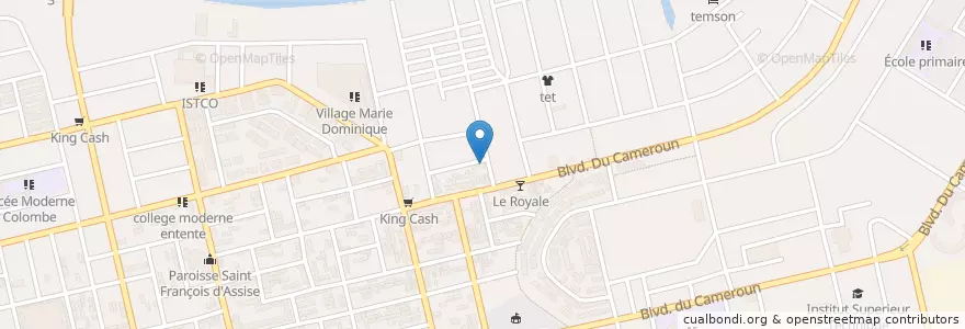 Mapa de ubicacion de EPV Dialogue en Ivoorkust, Abidjan, Koumassi.