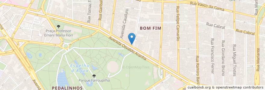 Mapa de ubicacion de Sim Sala Bim en Brazil, South Region, Rio Grande Do Sul, Metropolitan Region Of Porto Alegre, Região Geográfica Intermediária De Porto Alegre, Região Geográfica Imediata De Porto Alegre, Porto Alegre.