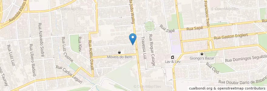 Mapa de ubicacion de Bean Burger en Brasilien, Süden, Rio Grande Do Sul, Região Metropolitana De Porto Alegre, Região Geográfica Intermediária De Porto Alegre, Região Geográfica Imediata De Porto Alegre, Porto Alegre.