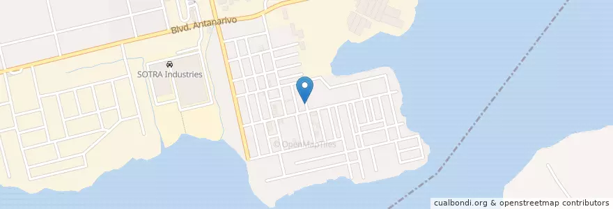 Mapa de ubicacion de Mobile Money en コートジボワール, アビジャン, Port-Bouët.