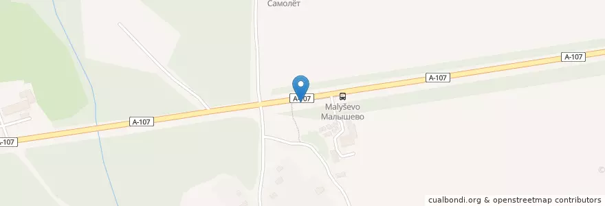 Mapa de ubicacion de Шаурма en 러시아, Центральный Федеральный Округ, Московская Область, Раменский Городской Округ.
