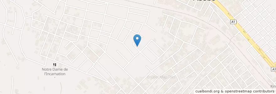 Mapa de ubicacion de Mobile Money en ساحل عاج, آبیجان, Abobo.