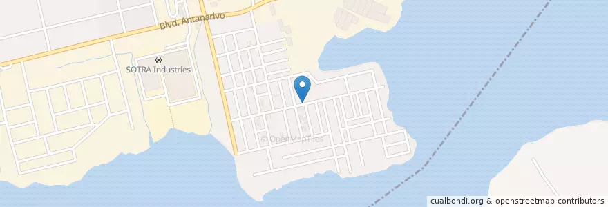 Mapa de ubicacion de Restaurant Traditionnel en Costa D'Avorio, Abidjan, Port-Bouët.