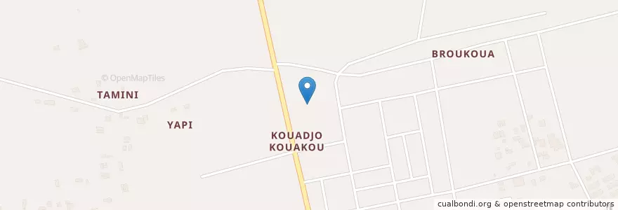 Mapa de ubicacion de Maquis en Кот-Д’Ивуар, Абиджан, Abobo.