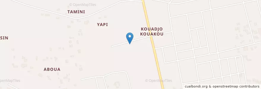 Mapa de ubicacion de Kiosque en Кот-Д’Ивуар, Абиджан, Abobo.