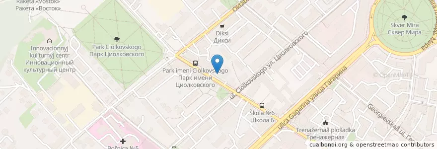Mapa de ubicacion de Счастье здесь! en ロシア, 中央連邦管区, カルーガ州, Городской Округ Калуга.