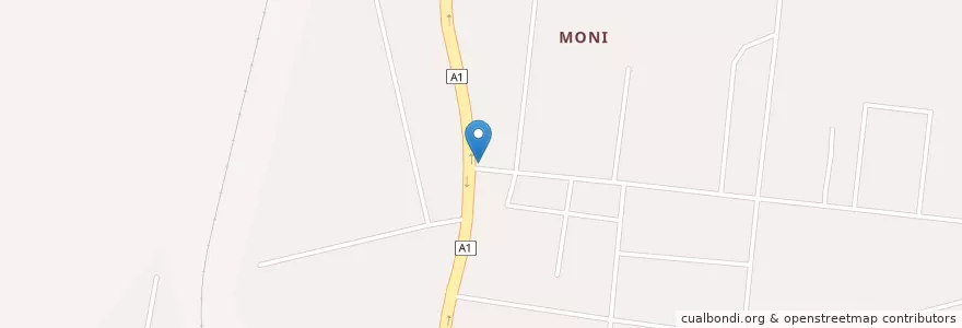 Mapa de ubicacion de Mobil Money en Côte D'Ivoire, Abidjan, Abobo.